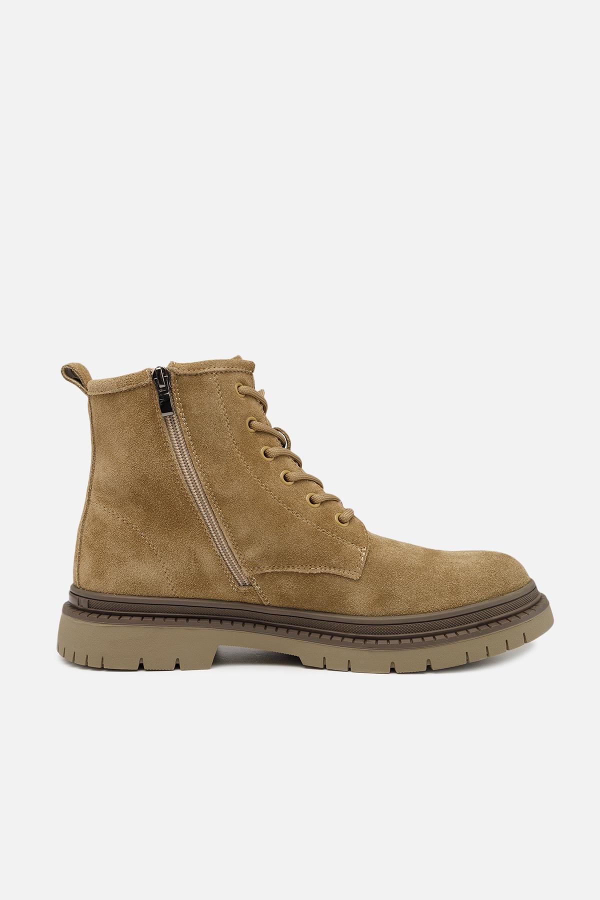 Черевики чоловічі Yuki ЦБ-00250974 на пласкій підошві р. 44 Капучино (SKT000994969) - фото 2