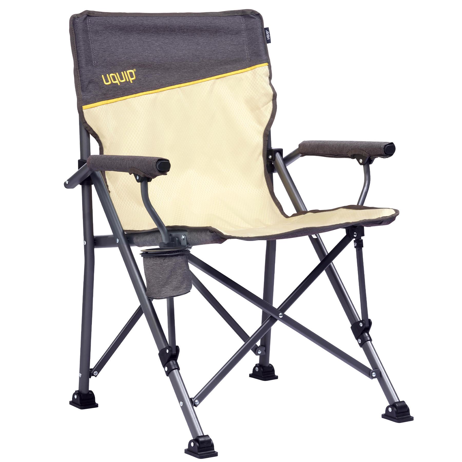Туристичне крісло розкладне Uquip Roxy Sand/Grey (244038) Туристичне крісло розкладне Uquip Roxy Sand/Grey (244038)