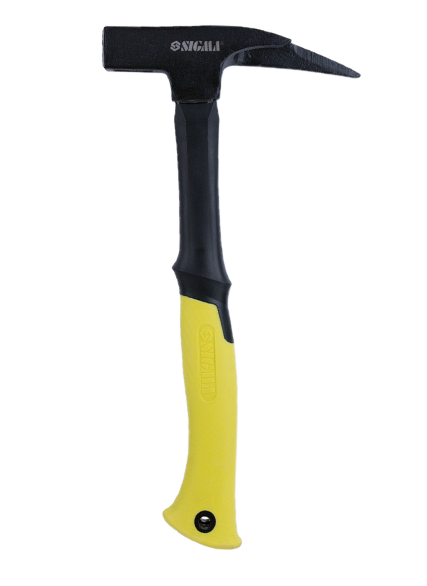 Молоток кровельщика Sigma с комбинированной ручкой 600 г (52051)