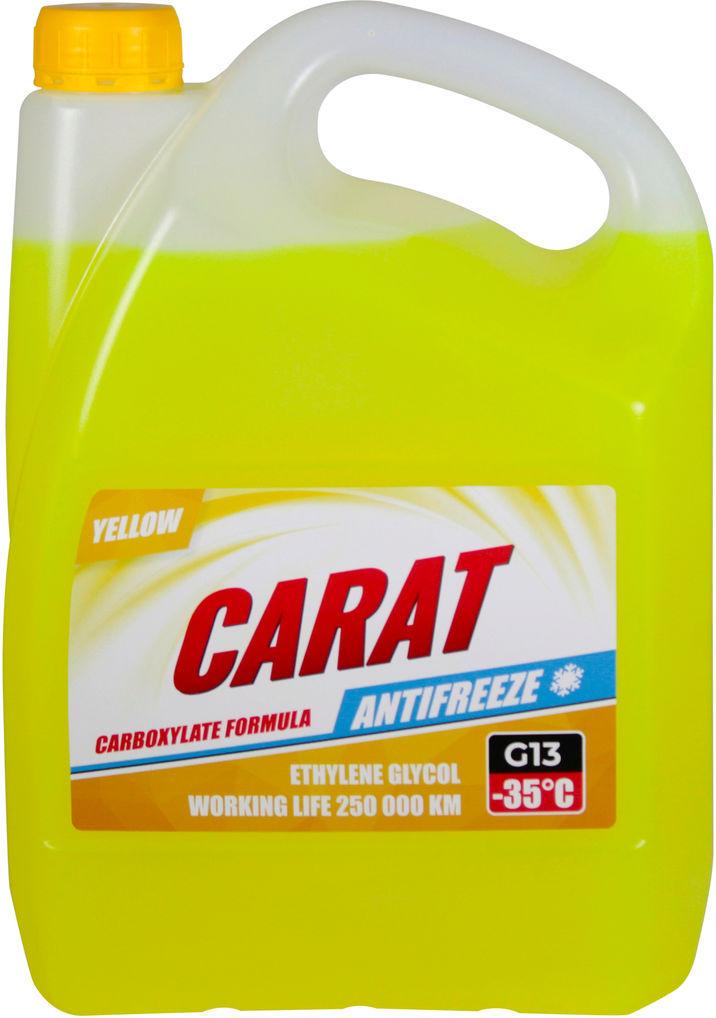 Антифриз Carat G13 от -35 до +108 4,3 л Yellow (KR82370)