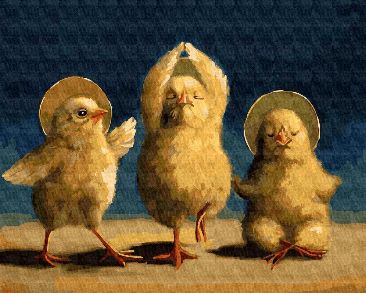 Картина по номерам Brushme GX38035 Пернатый дзен 40х50 см (1564691921)