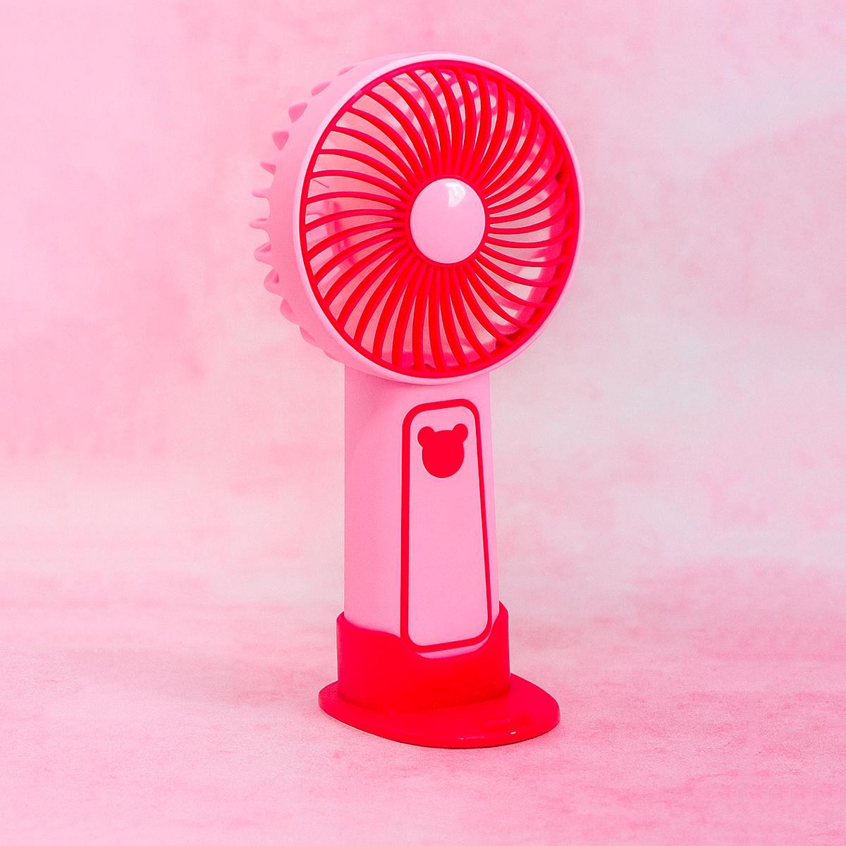 Вентилятор акумуляторний TX265 з підставкою Рожевий (1011016-Pink-2) - фото 5 Вентилятор акумуляторний TX265 з підставкою Рожевий (1011016-Pink-2) - фото 5