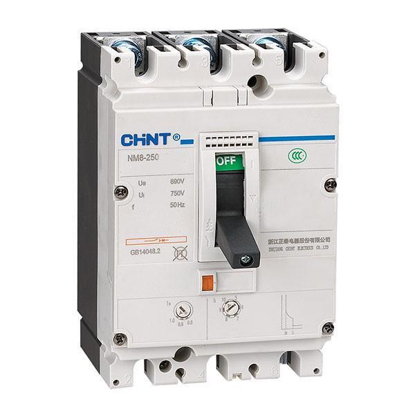 Автоматический выключатель CHINT NM8-250S 3Р 100А 50кА (149476)