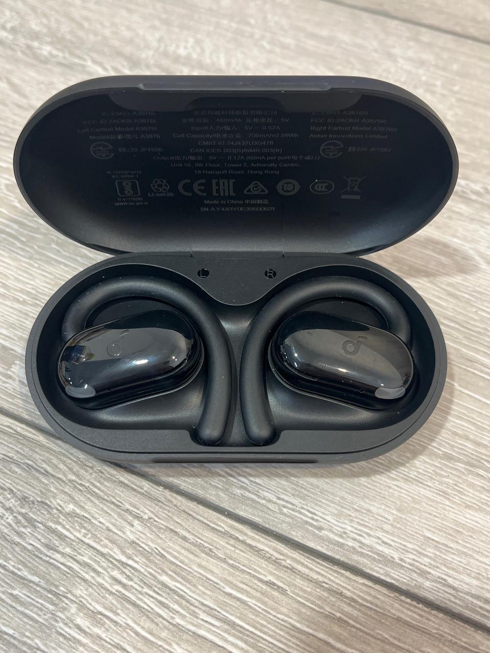 Навушники Soundcore V20i by Anker Open-Ear бездротові гачки для вух Bluetooth 5.4 36 год IP55 мікрофон - фото 6