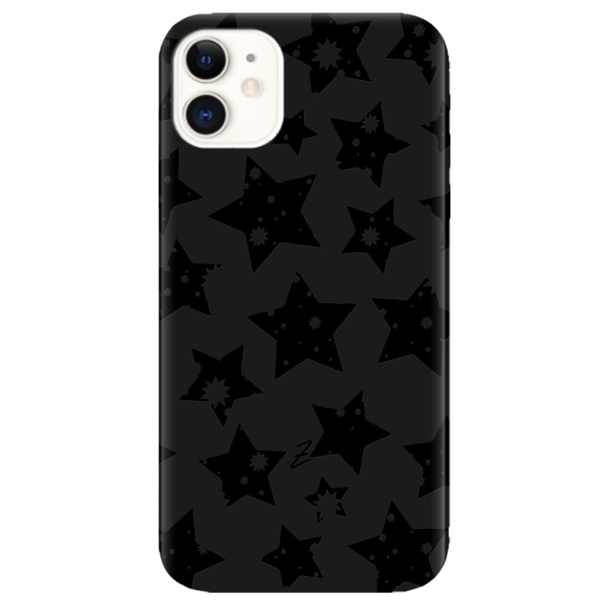 Силіконовий чохол Zorrov для Apple iPhone 11 Black Star (12180040179072046)