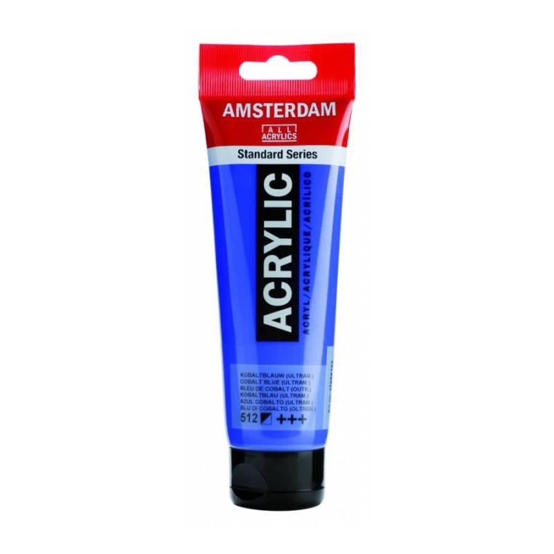 Акриловая краска Amsterdam Royal Talens 120 мл 512 Кобальт синий ультрамарин (Az1-8712079158385)