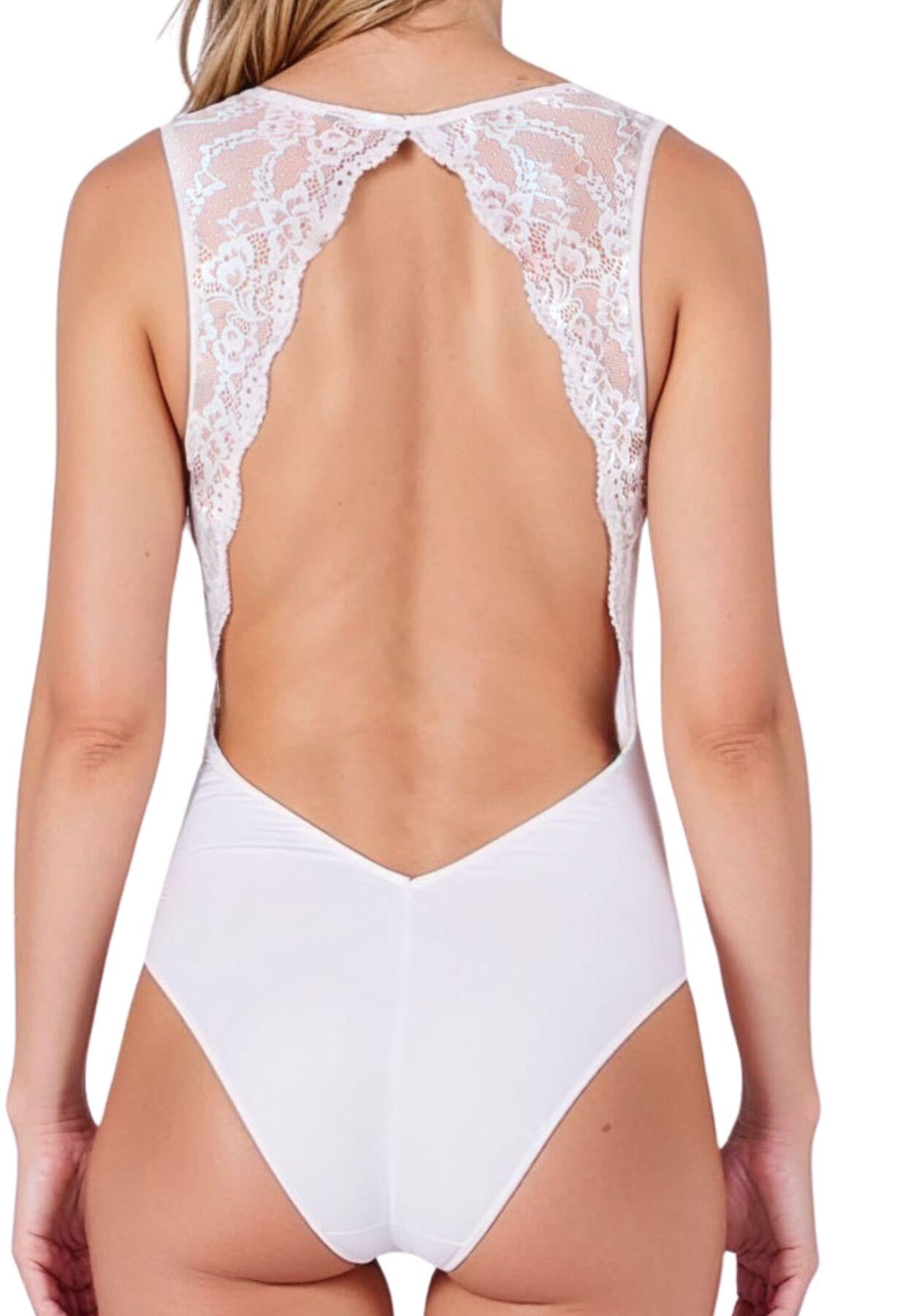 Боди Passion EVALIE BODY M White - фото 2