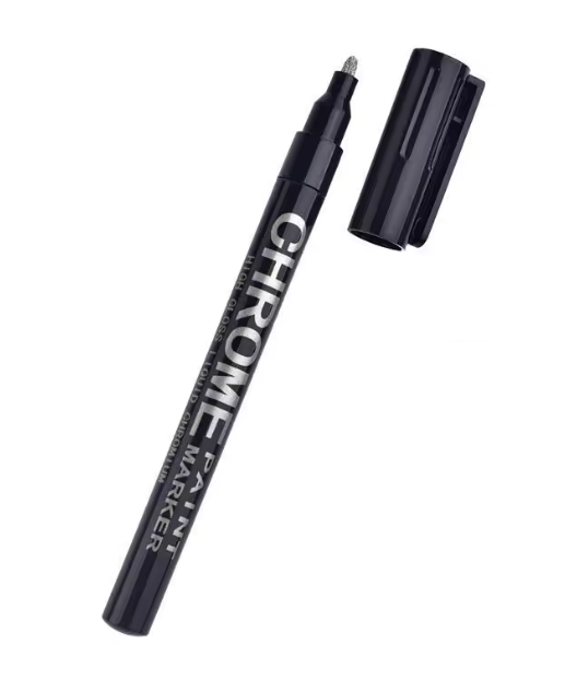 Маркер зеркальный для декора и рукоделия Серебро (f625161f)