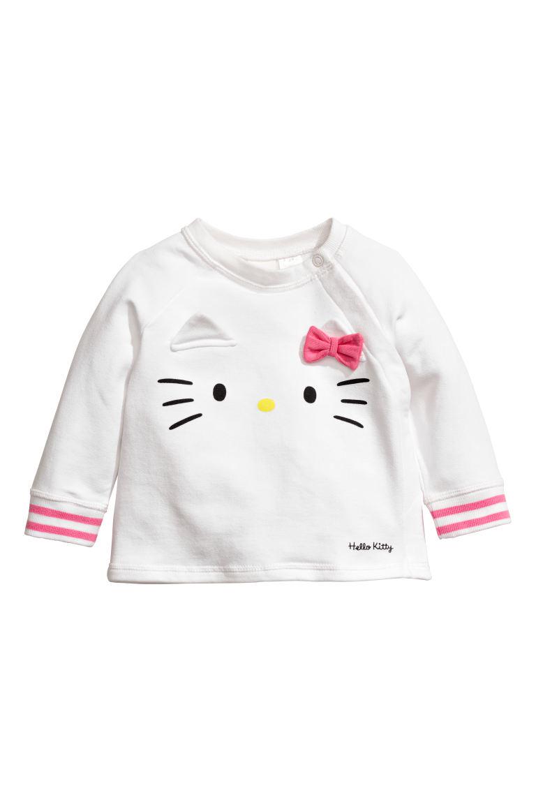 Свитшот H&M 56 см Белый (578095)