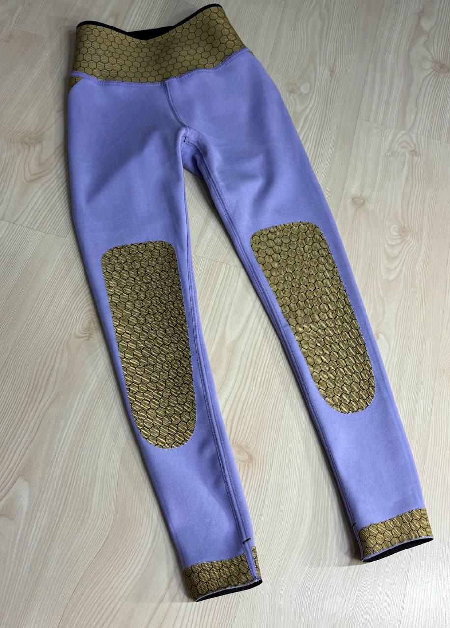 Лосини жіночі Clover 9973 утеплені з пуш-ап і широким поясом XL Чорний (5259) - фото 6 Лосини жіночі Clover 9973 утеплені з пуш-ап і широким поясом XL Чорний (5259) - фото 6