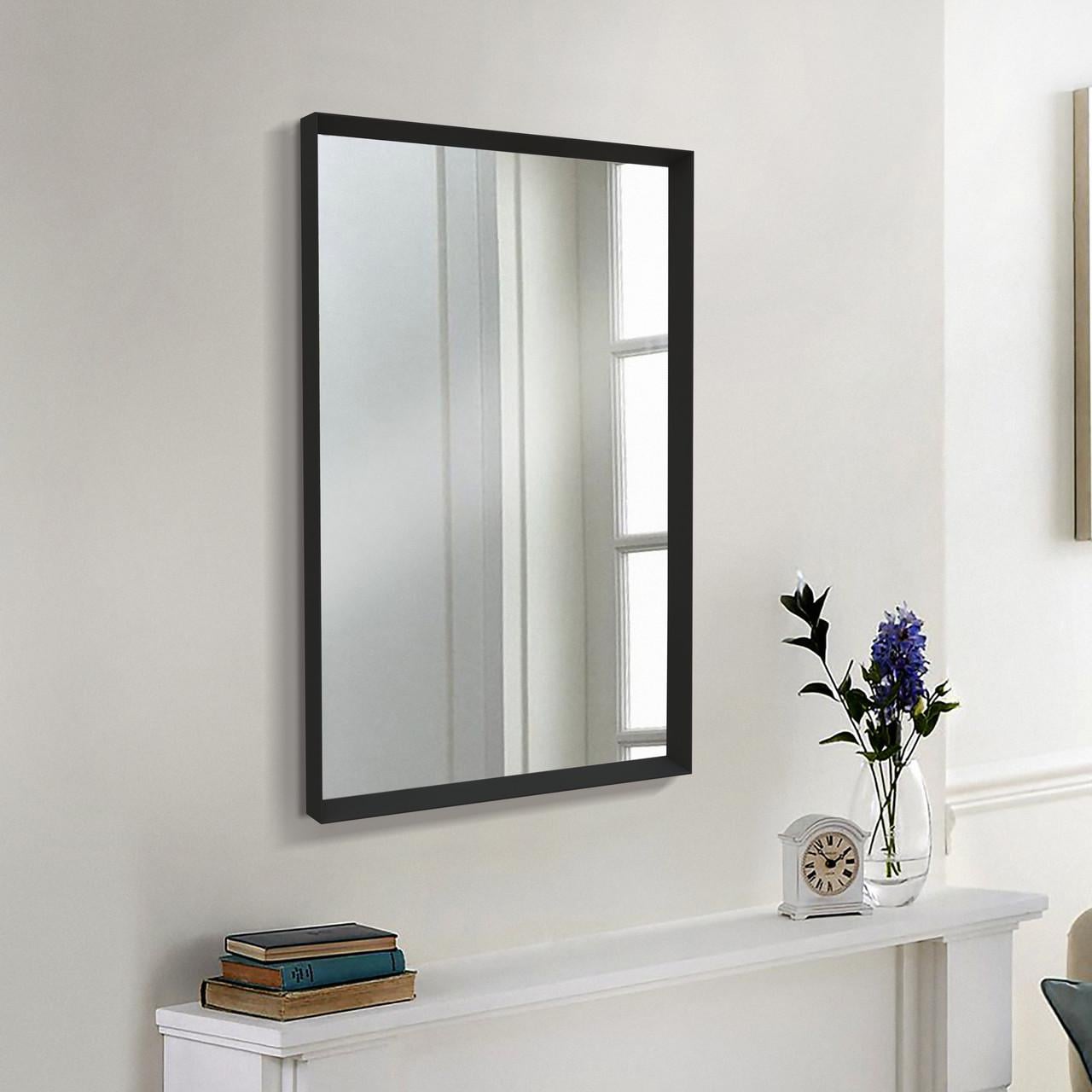 Дзеркало настінне в пластиковій рамі 600х400 мм