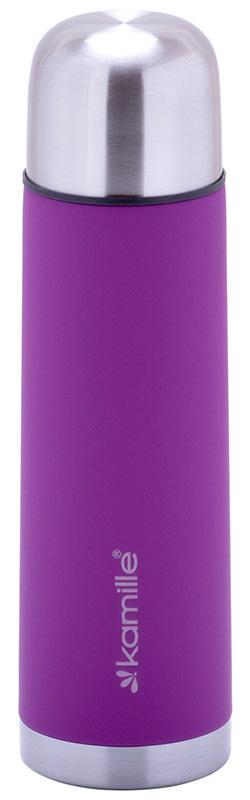 Термос Kamille Perfection с резиновым покрытием 500 мл