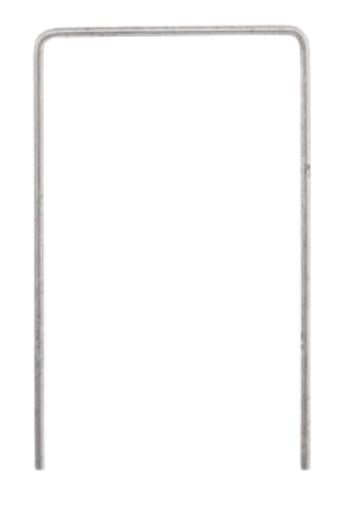 Шпилька Bradas U металева оцинкована 7/15 см 100 шт. (70550)