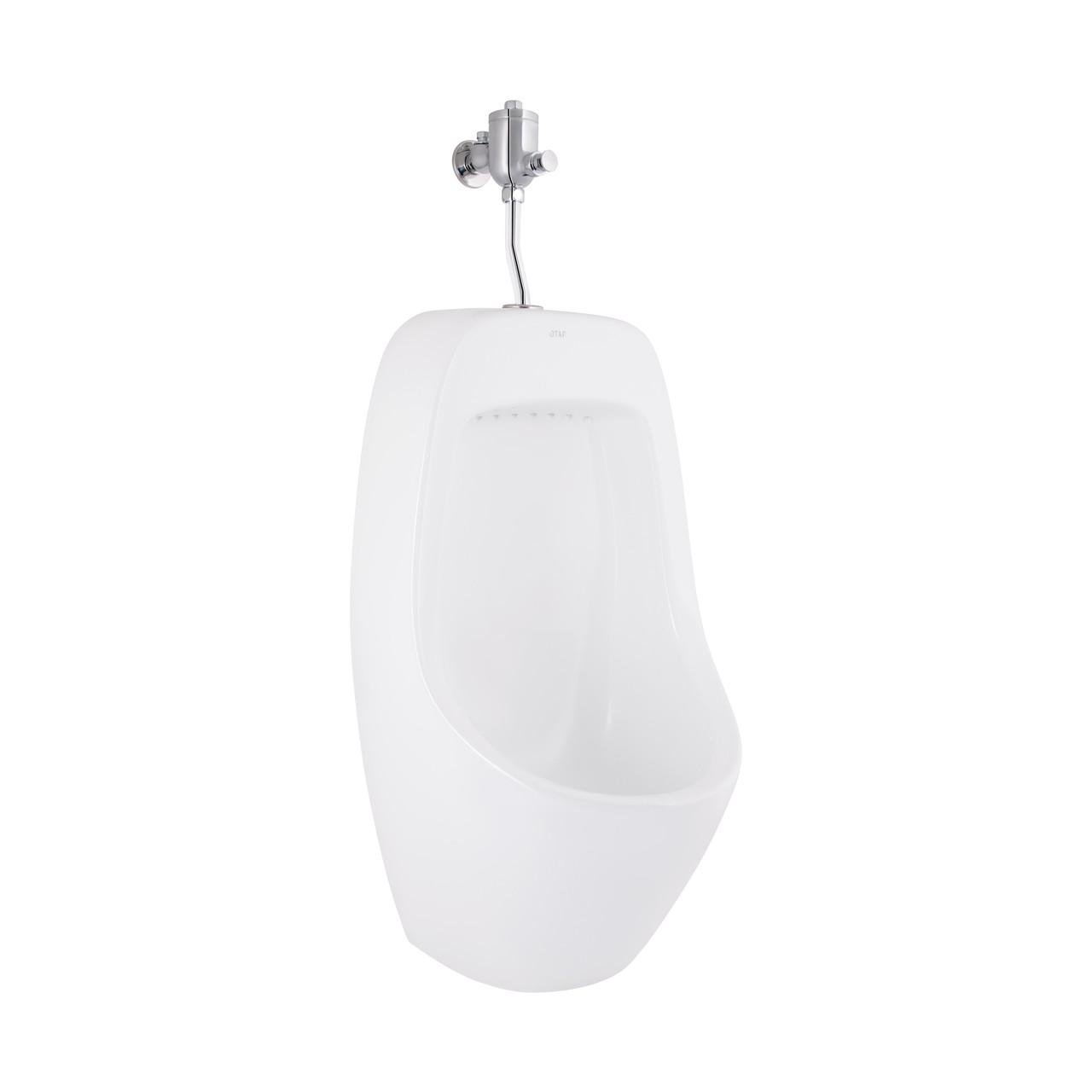 Писсуар подвесной Qtap Crow с краном-дозатором 390х330х660 мм White (QT0588112HW)
