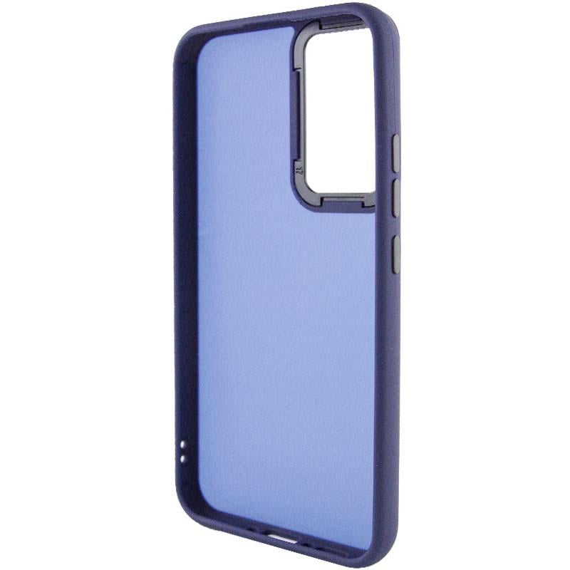 Противоударный Чехол Epik для Samsung Galaxy A52 4G / A52 5G / A52s Lyon Frosted TPU+PC Navy Blue - фото 3