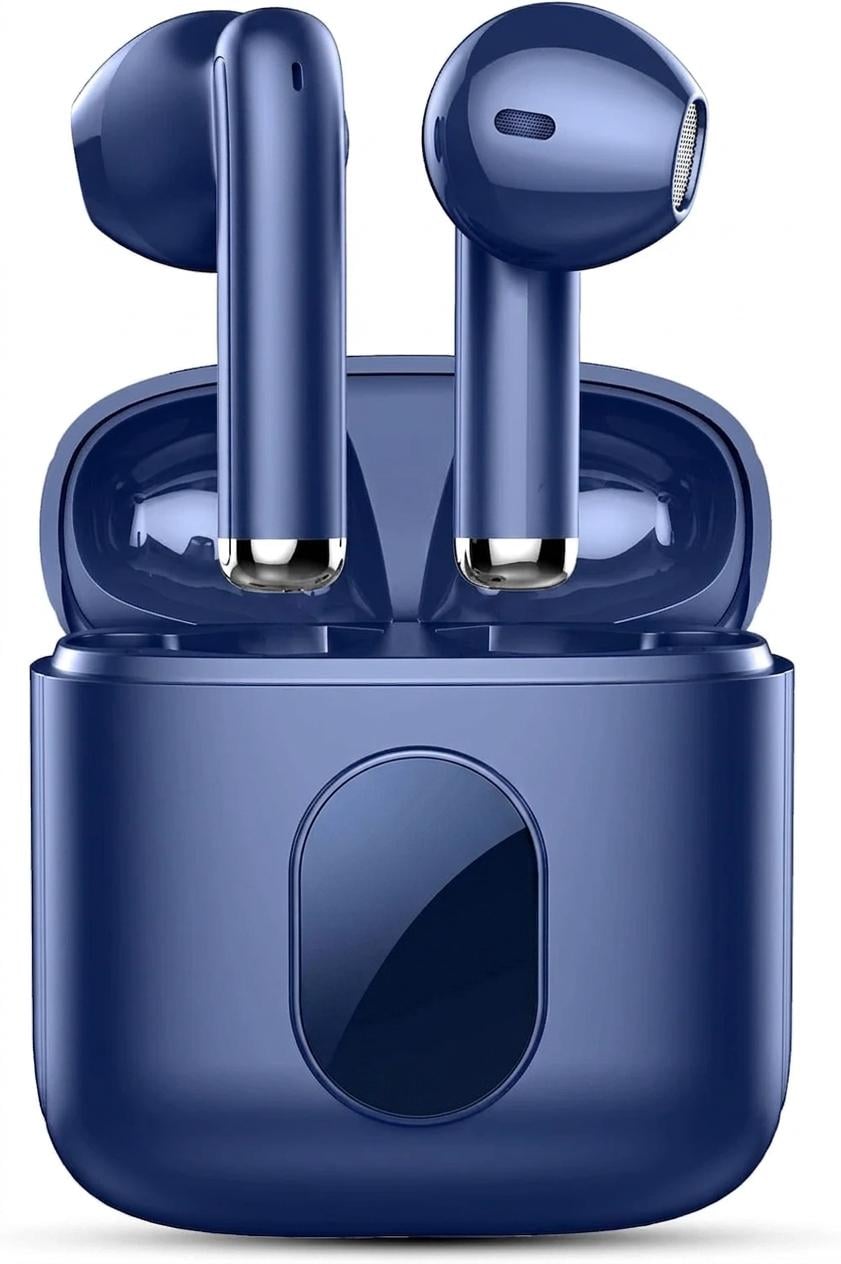 Наушники беспроводные Rinsmola MD053 Bluetooth 5.3 с шумоподавлением ENC Синий Наушники беспроводные Rinsmola MD053 Bluetooth 5.3 с шумоподавлением ENC Синий