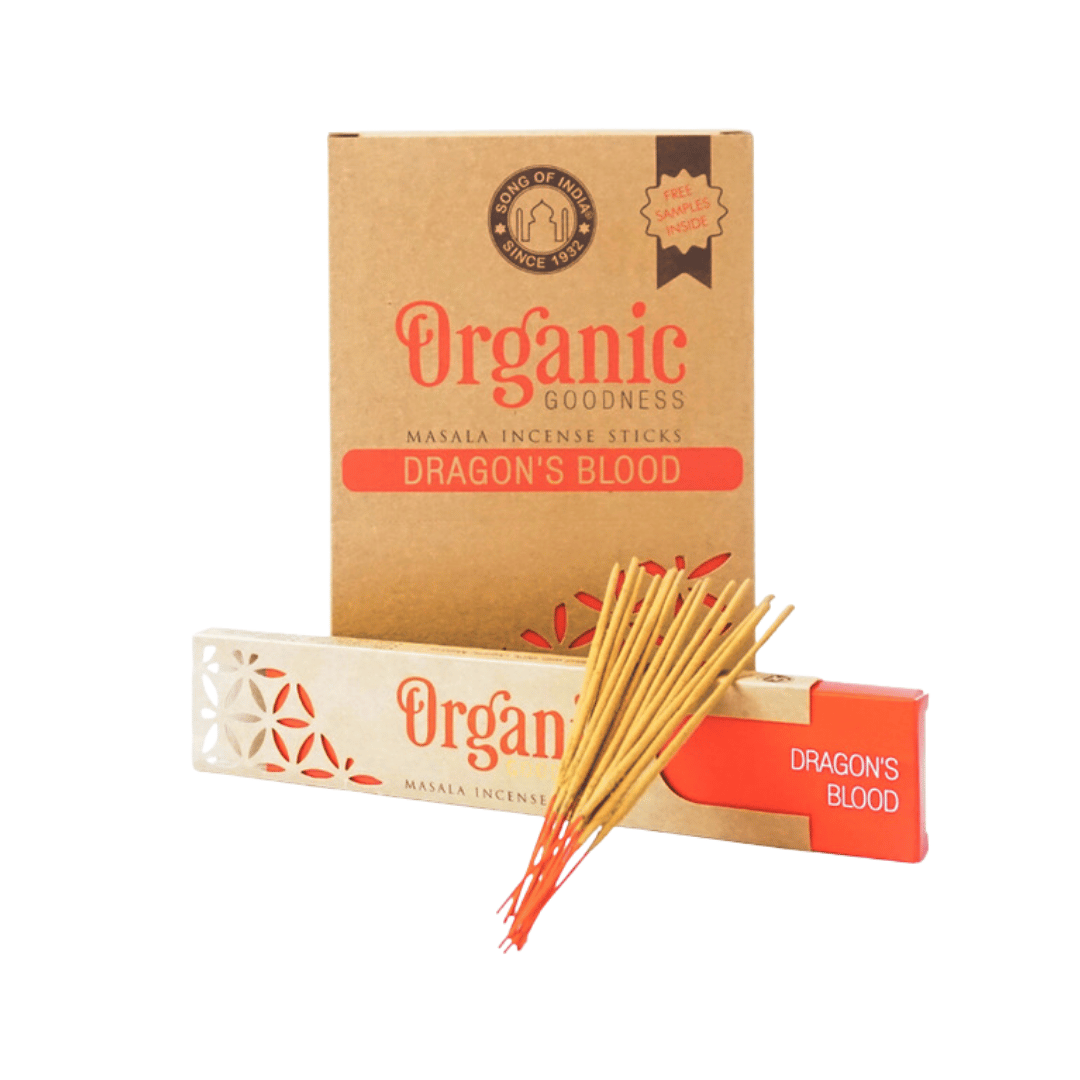 Аромапалочки Organic Goodness Dragon's Blood Кровь дракона 15 г (8703833427179)