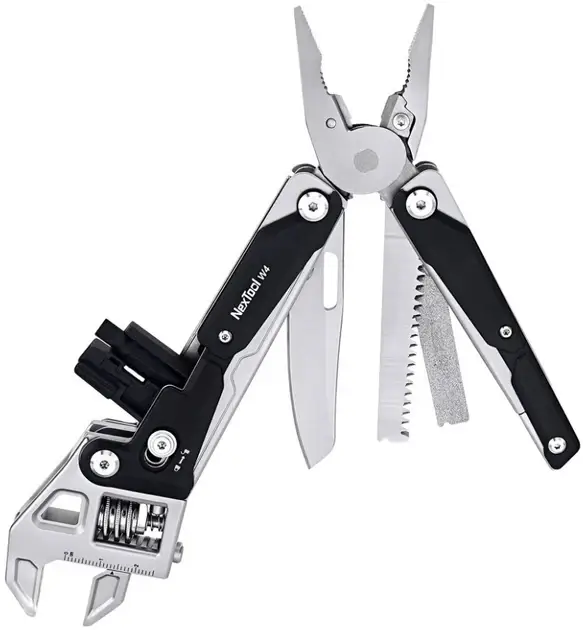 Плоскогубці з розвідним ключем NexTool Adjustable Wrench Pliers W4 NE20362A