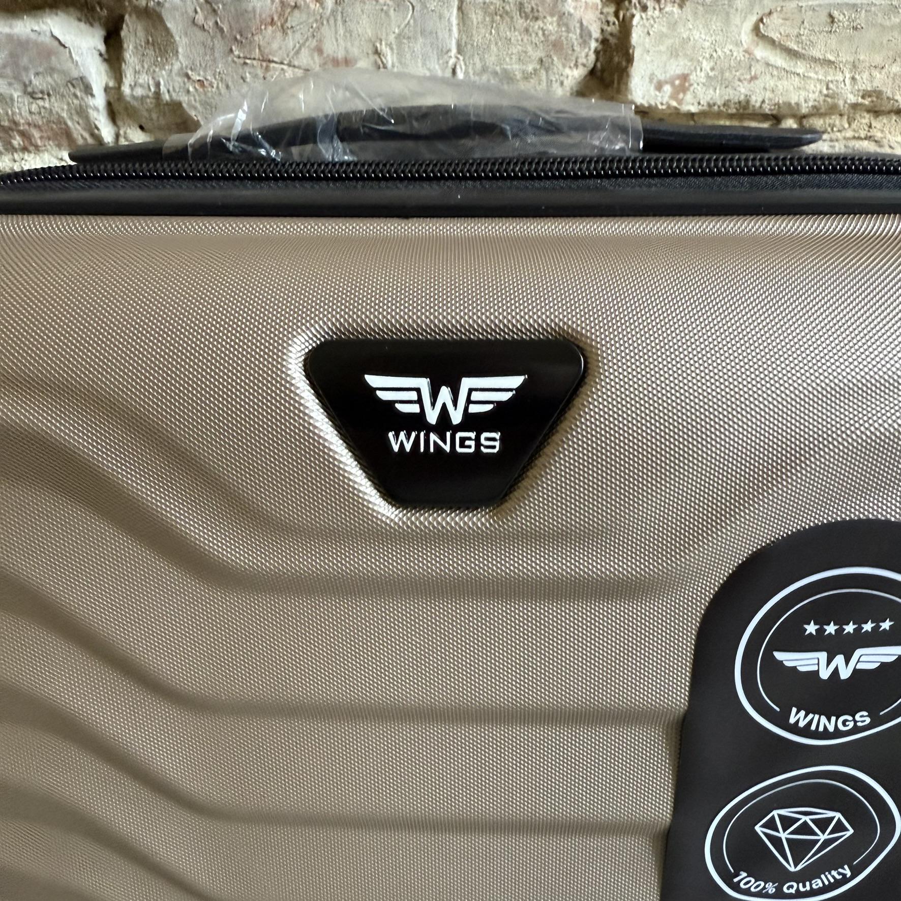 Мини-чемодан Wings PEA01 дорожный XXS Шампань (26630755) - фото 5