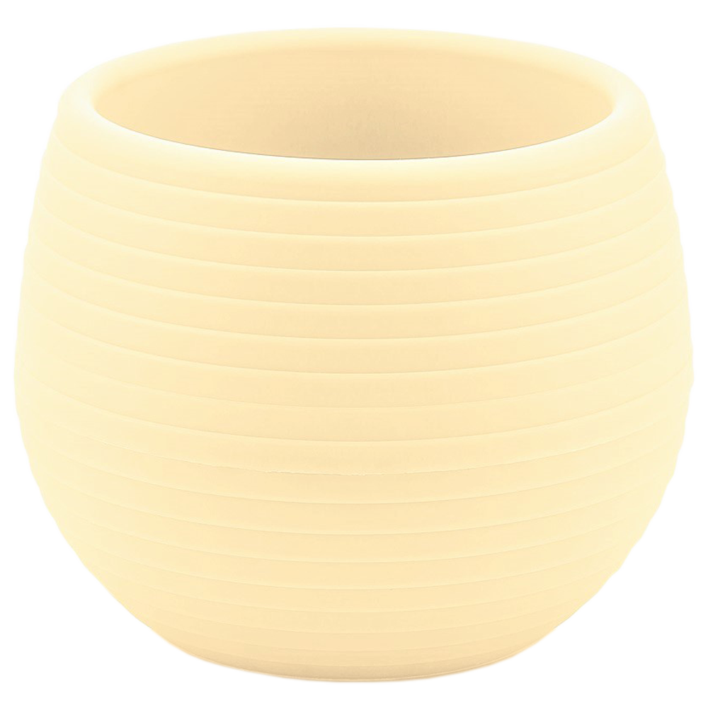 Горшок для цветов Serinova Colorful 1,3 л 2 шт. Светло-желтый