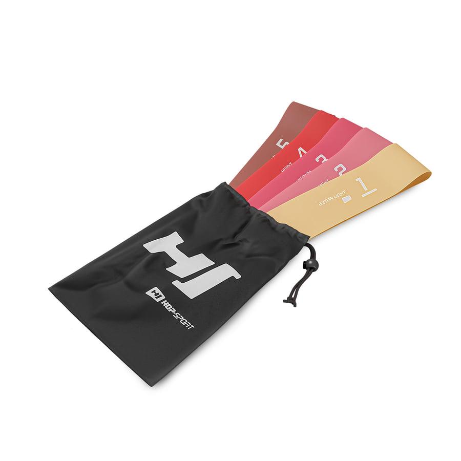 Набор резинок для фитнеса Hop-Sport 600x50 мм HS-L650RLR Красный (5168) - фото 10 Набор резинок для фитнеса Hop-Sport 600x50 мм HS-L650RLR Красный (5168) - фото 10