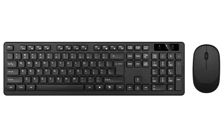 Набор беспроводных клавиатуры и мыши Eng/Ru 8875 (25075641)