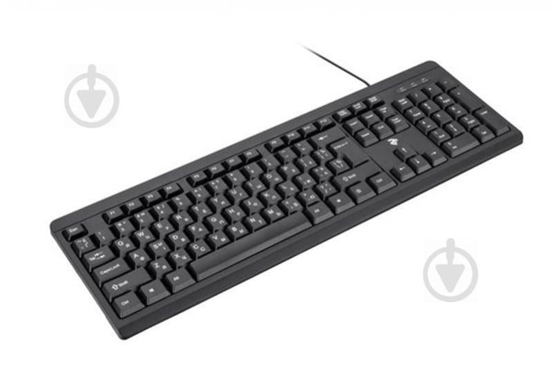Клавиатура 2E KS108 Slim (2E-KS108UB) Black USB - фото 2