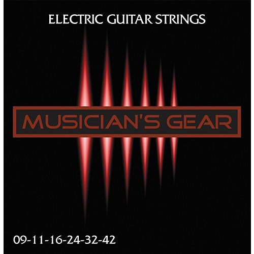 Струны Musicians Gear Electric 09-42 Nickel Plated Steel (127)