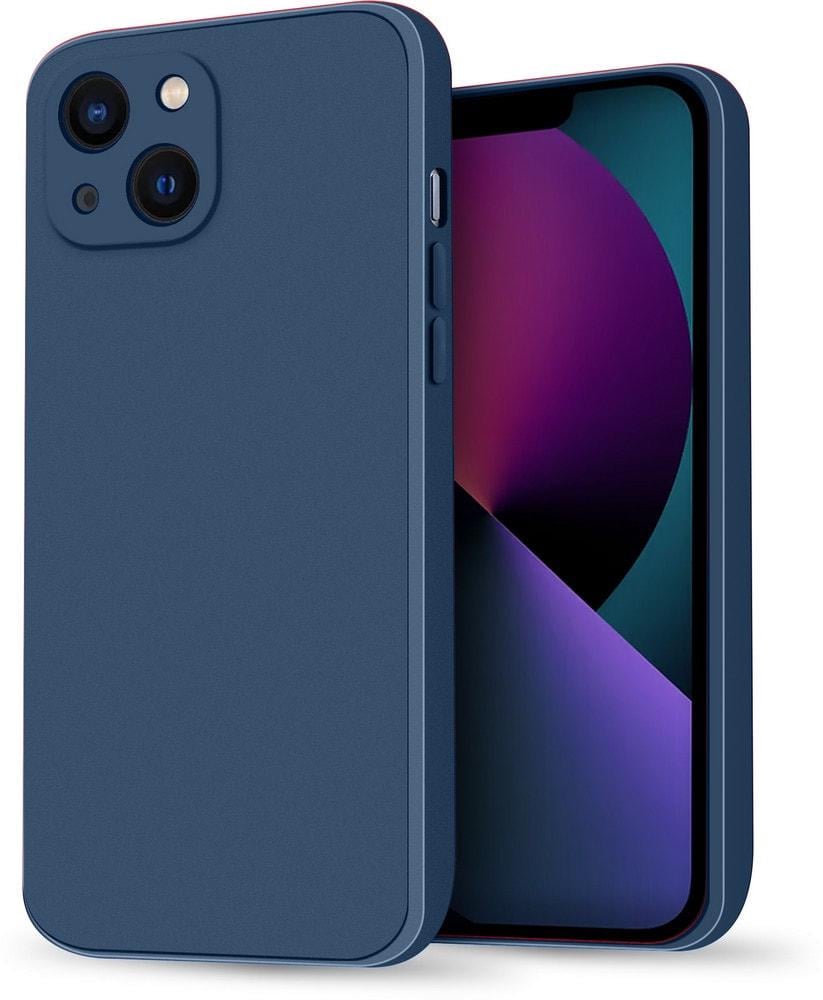 Силиконовый чехол HardCorner iPhone 13 (с микрофиброй) Blue (35393-28)