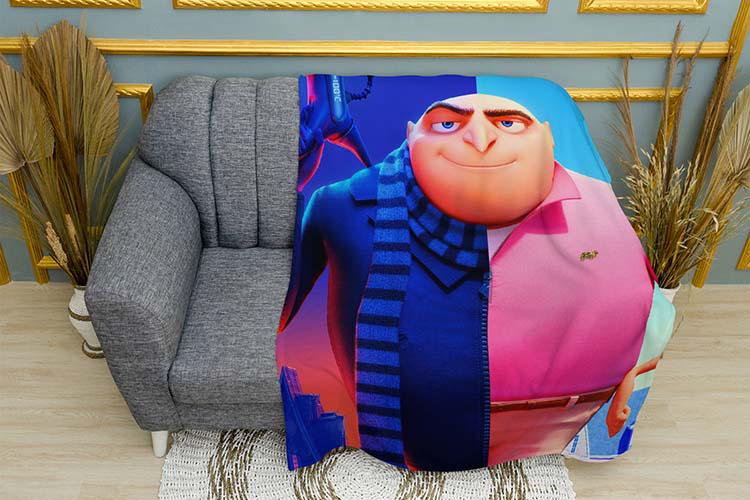 Плед Despicable me 4 Thief Gru плюш одношаровий 135х150 см (114046)