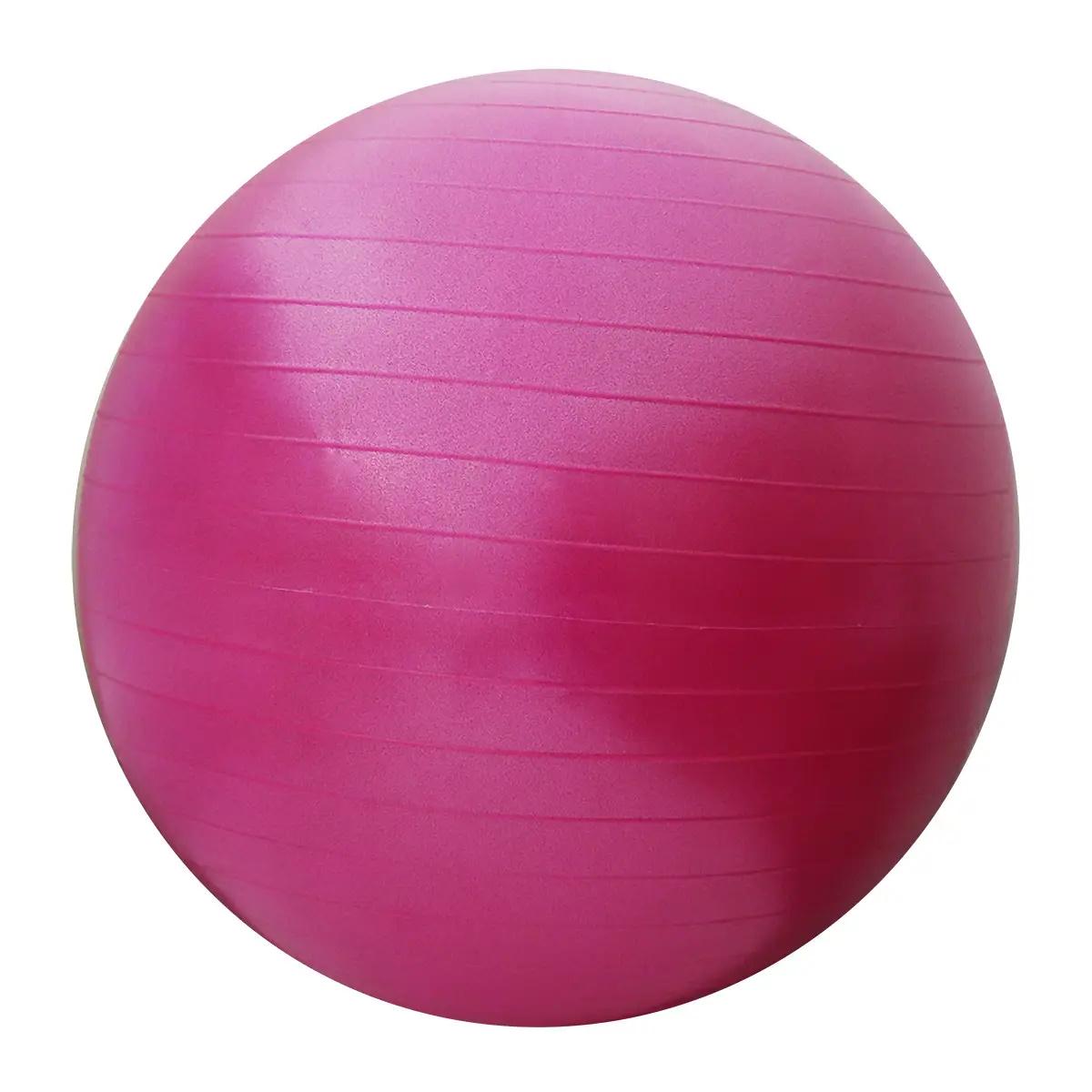 Мяч для фитнеса фитбол SportVida 55 см Anti-Burst SV-HK0287 Pink