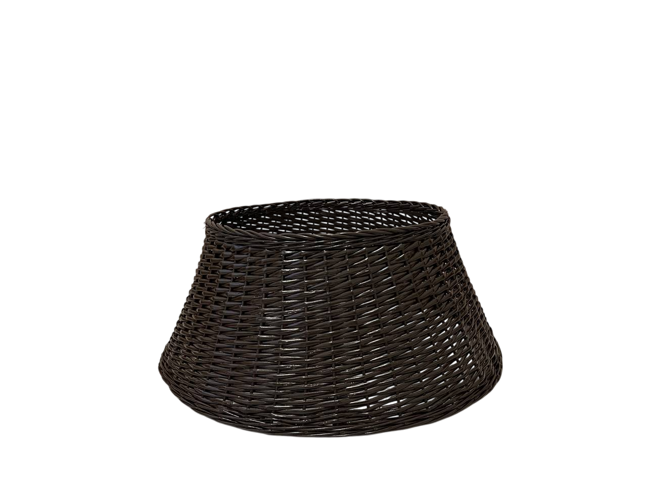 Подставка плетеная для елки 65x30 см Шоколадный