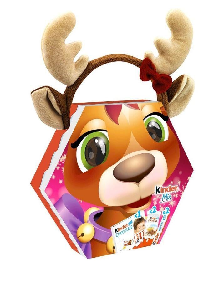 Рождественский набор Kinder Mix Рожки оленя 139 г