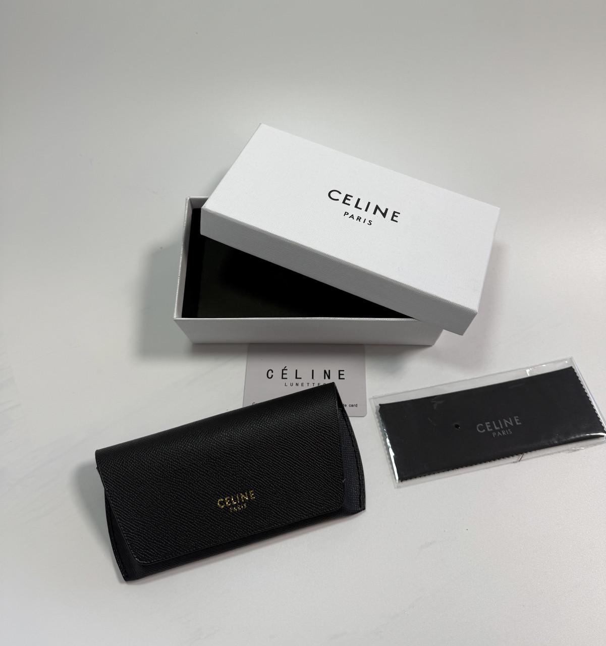 Футляр для окулярів CELINE Paris зі шкіри - фото 2 Футляр для окулярів CELINE Paris зі шкіри - фото 2