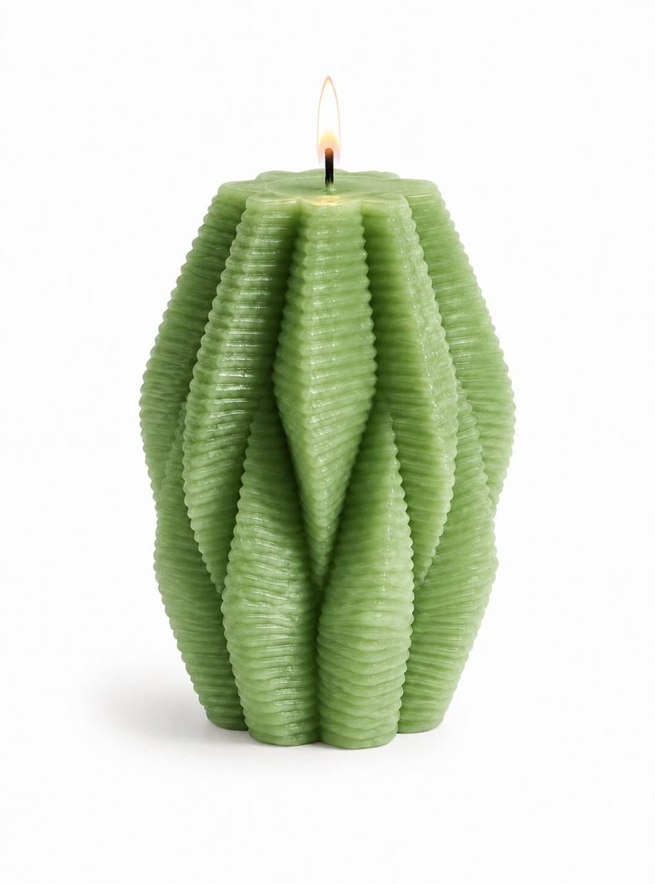 Аромасвеча M&D Candle Craft Спираль из натурального соевого воска аромат чайное дерево (00044)