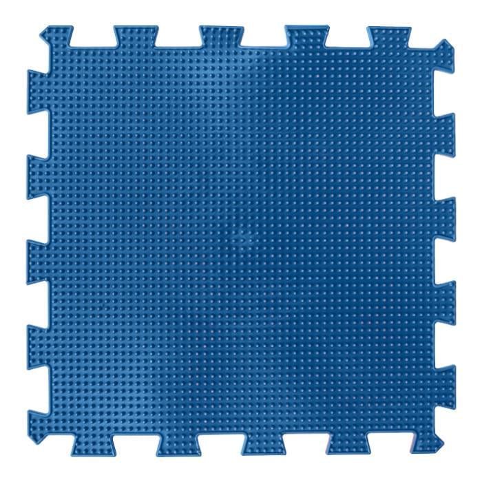 Развивающий коврик массажный Пазл трава Синий (OR00001289)