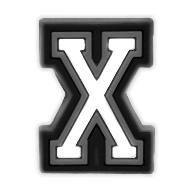 Джибитсы для кроксов Буква X (HYB201-24)