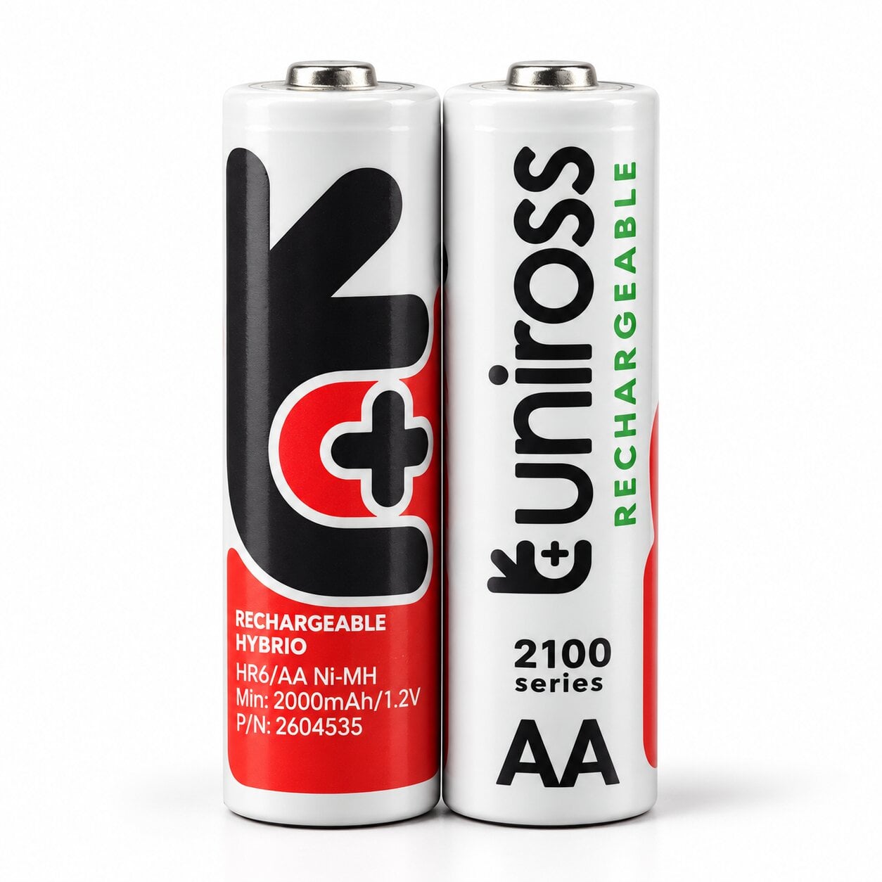 Акумулятор Uniross AA UH2AA2100 Ni-MH 2100 mAh 1,2 В 2 шт.