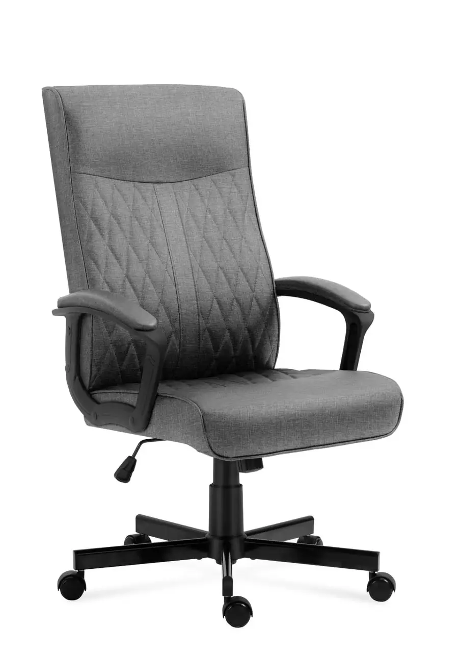 Офісне крісло Markadler Boss 3.2 Grey тканина до 130 кг (AN-MA3.2B)