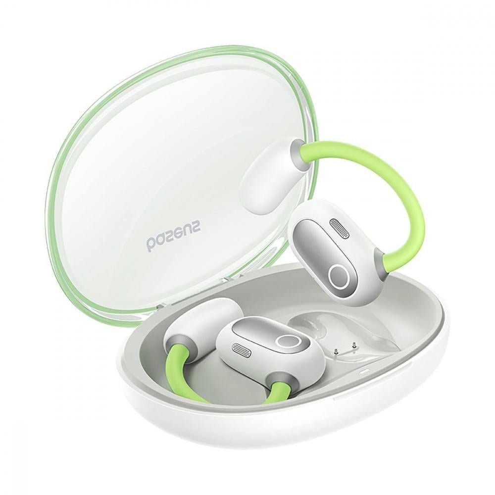 Наушники беспроводные Baseus Earbuds Eli Sport Зеленый (58503 green) - фото 1