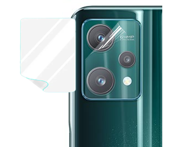 Пленка противоударная гидрогелевая Hydrogel Film для Realme 9 Pro на камеру 3 шт. Transparent