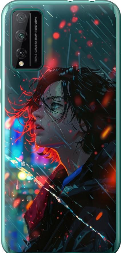 Чехол на Huawei Honor Play 4T Pro Ночные огни (6096u-1914-42517)