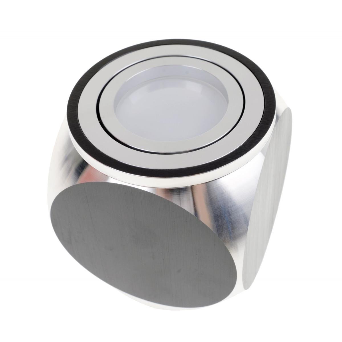 Підсвічування тубус Brille AL-723/1 GU10 SL/BK IP20