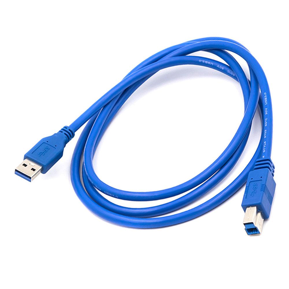 Кабель USB 3.0 AM to BM 3 м Синий (11879114)