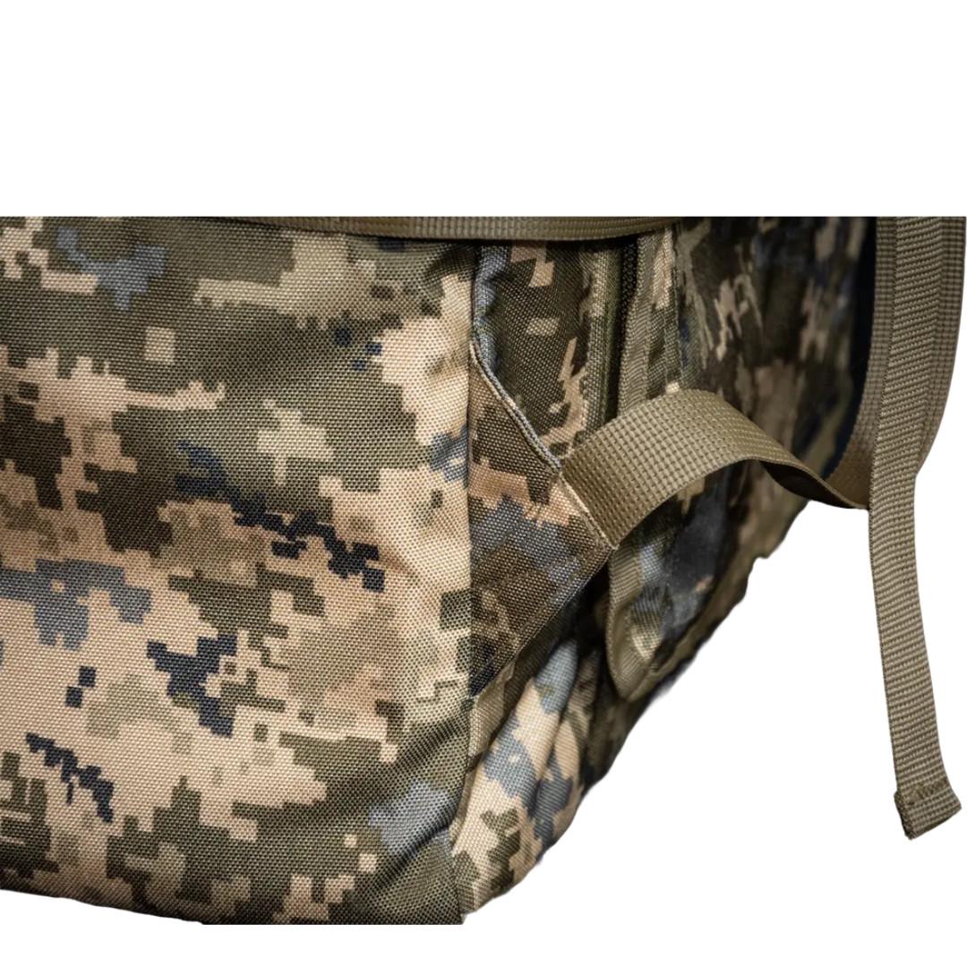 Рюкзак баул Kirasa KI954 Cordura 1000D 130 л Pixel - фото 8