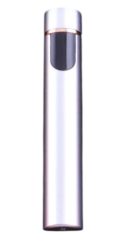 Зажигалка электрическая High Light USB Stone в подарочной упаковке Silver (32161799)