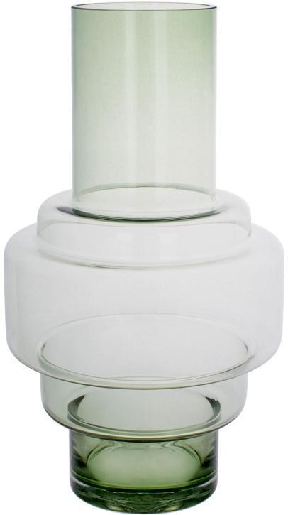 Ваза стеклянная Ariadne Tate 20x36 см Зеленый