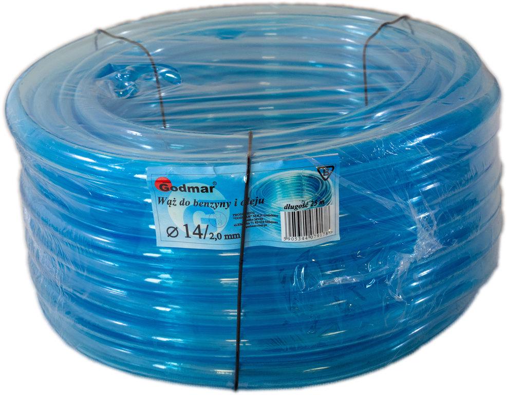 Шланг бензиновий Godmar 14 мм 2,0 мм м.п. бухта 25 м Прозорий (000034017) - фото 2 Шланг бензиновий Godmar 14 мм 2,0 мм м.п. бухта 25 м Прозорий (000034017) - фото 2