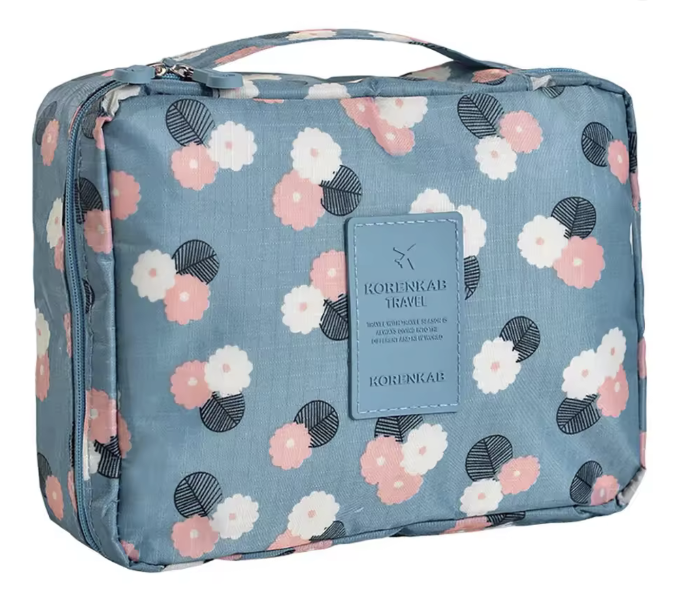 Косметичка-органайзер дорожня водостійка підвісна Блакитний (32490732)