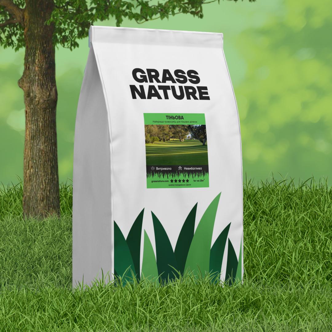 Насіння газонної трави GrassNature Тіньова 5 кг (24463268)